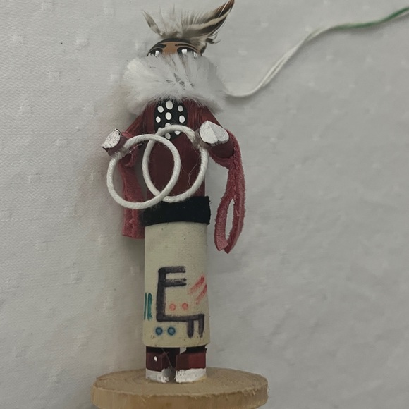 🎄 3 Kachina dolls, signed R Grey - Picture 5 of 15